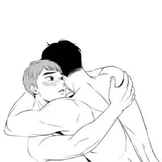 😚 emoji BJ Alex and Don Don 💜 @Cucuroozzka Telegram sticker 19 of 119
