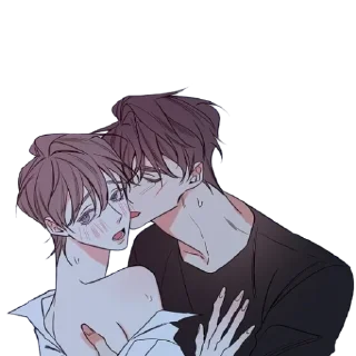 💋 emoji Clerk K's secret 💜 @Cucuroozzka Telegram sticker 6 of 101
