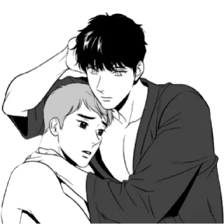 ❤️ emoji BJ Alex and Don Don 💜 @Cucuroozzka Telegram sticker 18 of 119