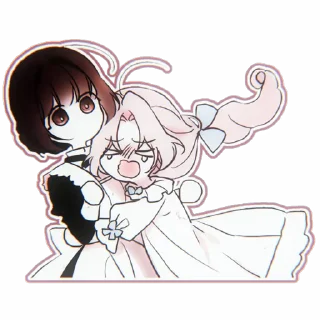 Sticker from ๋࣭ ⭑𝐄𝐥𝐞𝐧𝐢𝐤𝐚 @agonyshh ⭑