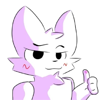 👍 emoji Фембои тут - @femboybase | @mxaiw_red - автор 3/12 Telegram sticker 5 of 120