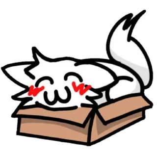 Sticker from Фембои тут - @femboybase | @mxaiw_red - автор 3/12