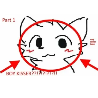 😳 emoji Белый котек ура Telegram sticker 24 of 44