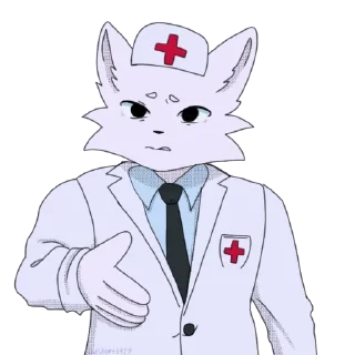 Sticker from Фембои тут - @femboybase | @mxaiw_red - автор 4/12