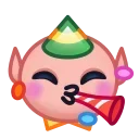 🥳 emoji Christmas Emoji @xkysluv Telegram sticker 19 of 40
