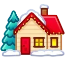 🏡 emoji Merry Christmas Emoji @xkysluv Telegram sticker 24 of 40