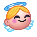 😇 emoji Christmas Emoji @xkysluv Telegram sticker 7 of 40