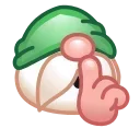 🤫 emoji Christmas Emoji @xkysluv Telegram sticker 13 of 40