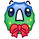 😨 emoji Christmas Emoji @xkysluv Telegram sticker 21 of 40