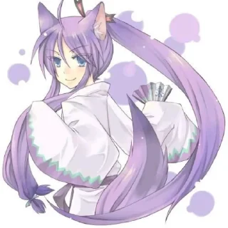 😏 emoji Gakupo @Finiiik_i / вокалоид Telegram sticker 10 of 80