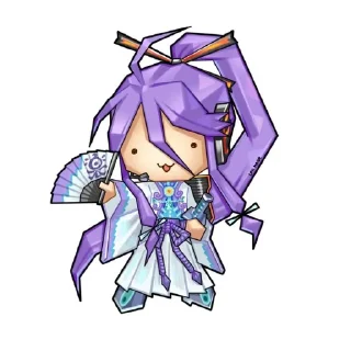 😁 emoji Gakupo @Finiiik_i / вокалоид Telegram sticker 7 of 80