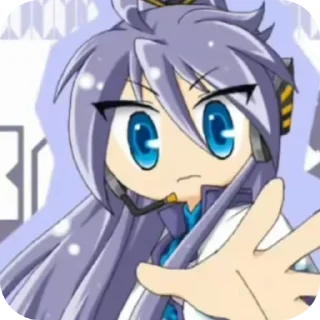 🤨 emoji Gakupo @Finiiik_i / вокалоид Telegram sticker 18 of 80