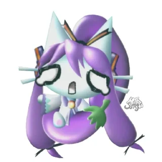 😢 emoji Gakupo @Finiiik_i / вокалоид Telegram sticker 14 of 80