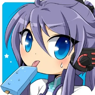 😋 emoji Gakupo @Finiiik_i / вокалоид Telegram sticker 12 of 80
