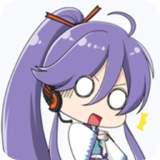 🤨 emoji Gakupo @Finiiik_i / вокалоид Telegram sticker 24 of 80