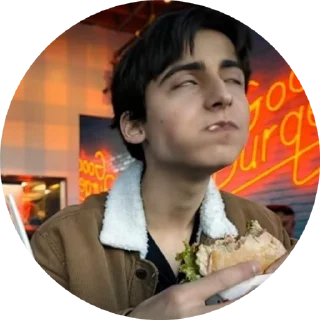 Sticker from Aidan Gallagher and Number Five