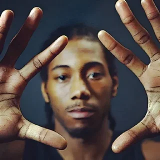 🏀 emoji Kawhi Leonard🌺| @suoksiiiopinion Telegram sticker 23 of 40