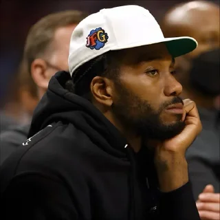 🏀 emoji Kawhi Leonard🌺| @suoksiiiopinion Telegram sticker 8 of 40
