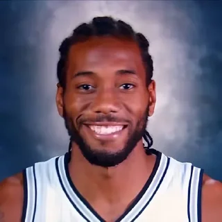 🏀 emoji Kawhi Leonard🌺| @suoksiiiopinion Telegram sticker 1 of 40
