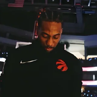 🏀 emoji Kawhi Leonard🌺| @suoksiiiopinion Telegram sticker 3 of 40