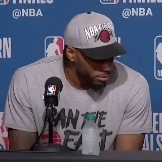 🏀 emoji Kawhi Leonard🌺| @suoksiiiopinion Telegram sticker 12 of 40