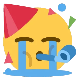 🥳 emoji Ебанутые стикеры Telegram sticker 1 of 30