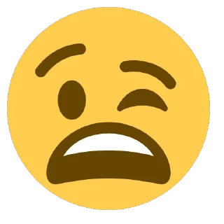 😉 emoji Ебанутые стикеры Telegram sticker 7 of 30