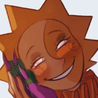 🌞 emoji ☀🌙  by sunnyxet Telegram sticker 11 of 70