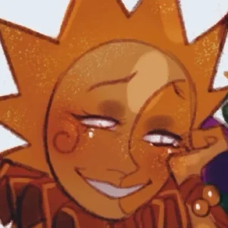 🌞 emoji ☀🌙  by sunnyxet Telegram sticker 5 of 70