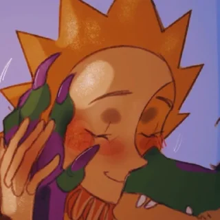🌞 emoji ☀🌙  by sunnyxet Telegram sticker 10 of 70