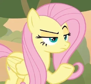 Sticker from Fluttershy