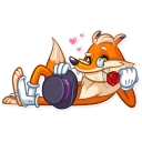 Sticker from Millionaire Fox