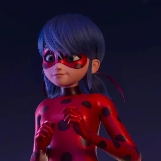 Sticker from Ladybug by @nikiikor