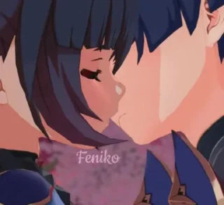 💋 emoji 🎀genshin_impact🔑 :: @ellazwo Telegram sticker 5 of 18