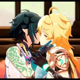 💋 emoji 🎀genshin_impact🔑 :: @ellazwo Telegram sticker 9 of 18