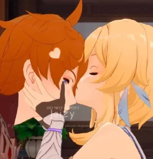 💋 emoji 🎀genshin_impact🔑 :: @ellazwo Telegram sticker 3 of 18