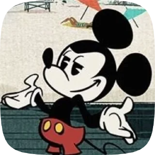 Sticker from !Mickey Mouse!