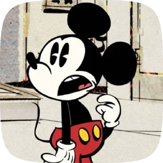 Sticker from !Mickey Mouse!