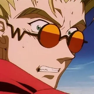 Sticker from trigun
