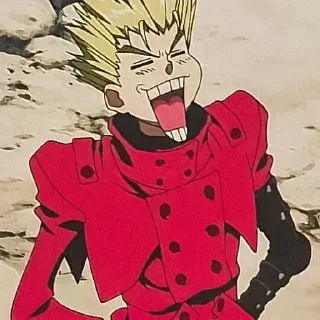 Sticker from trigun