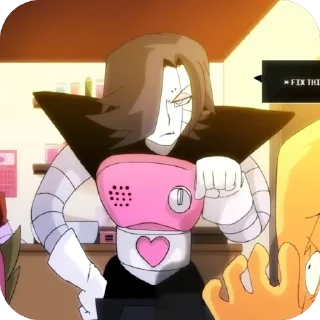 Sticker from Undertale and Deltarune