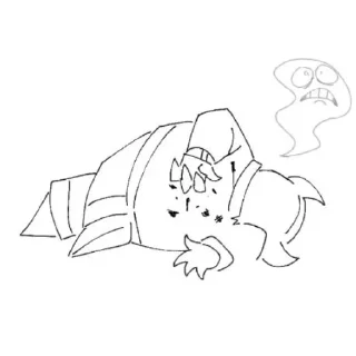 💀 emoji мямя٩(◕‿◕)۶ Telegram sticker 9 of 18
