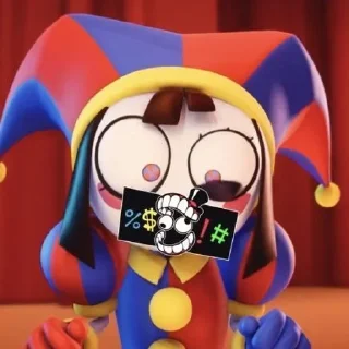 Цифровой цирк sticker 2