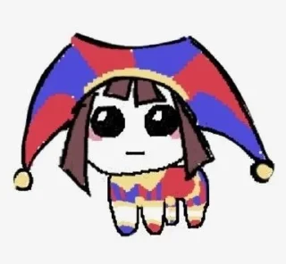 🌟 emoji Цифровой цирк Telegram sticker 22 of 36