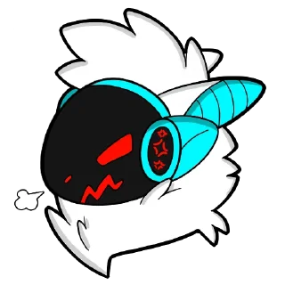 Sticker from Kazuya the Protogen