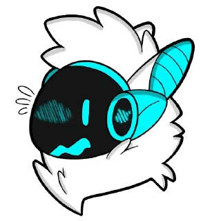 Sticker from Kazuya the Protogen