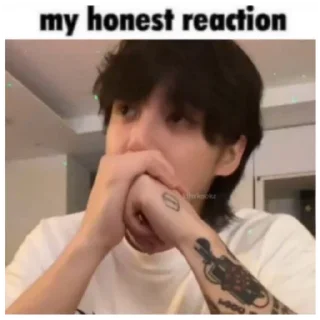 🤔 emoji Честная реакция Иоши Telegram sticker 2 of 17