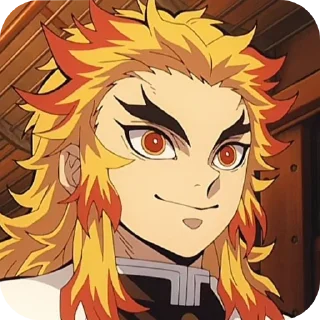 Sticker from Rengoku Kyojuro