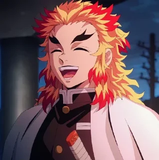 Sticker from Rengoku Kyojuro