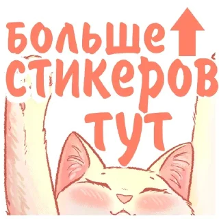 ☝️ emoji Котики и фразочки 2 @Nyasticks Telegram sticker 4 of 36
